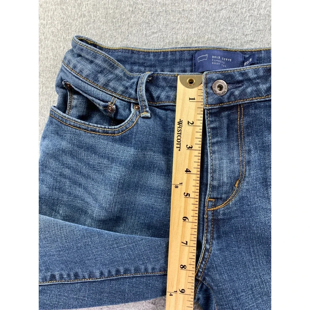 Levi's San Francisco Womens 8‎ Bold Curve Classic Boot Medium Wash (Fits 25x29)